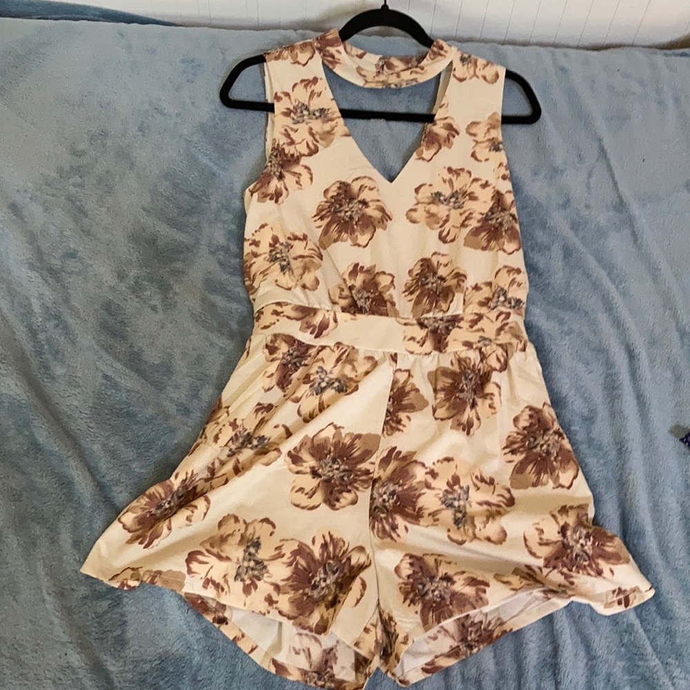 Love Riche Floral Romper